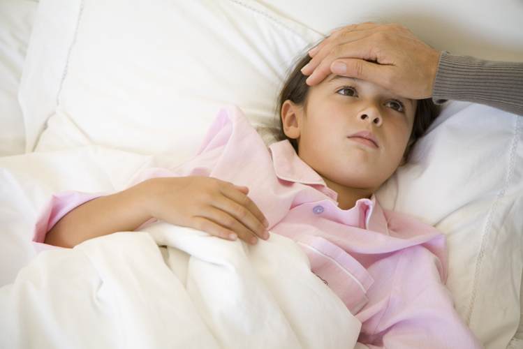 allow child to take plenty of rest in cold and cough
